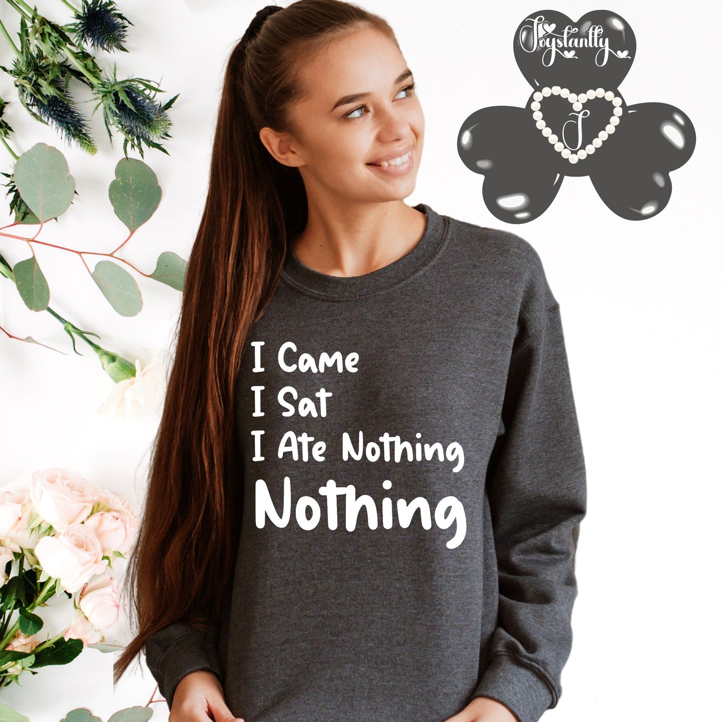 Funny Bridal Party Dark Heather Sweatshirt