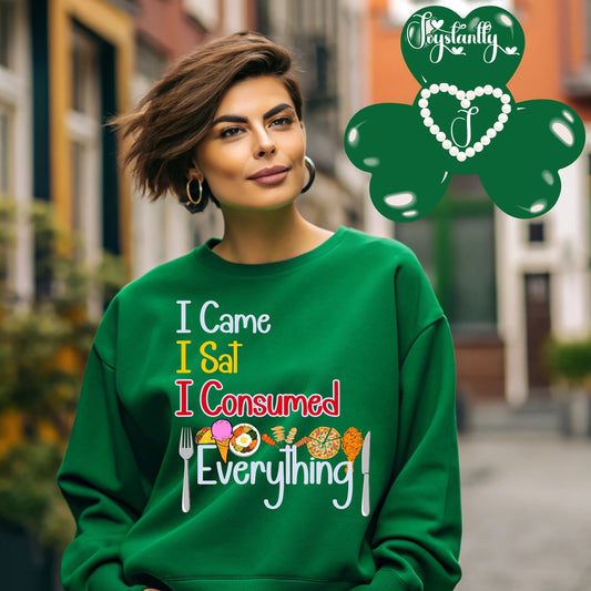 Funny Bridal Party Irish Green Sweatshirt