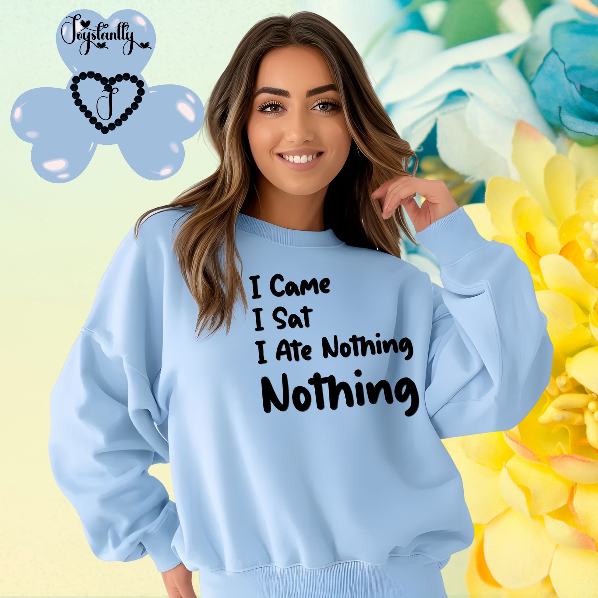 Funny Bridal Party Light Blue Sweatshirt