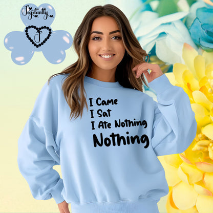 Funny Bridal Party Light Blue Sweatshirt