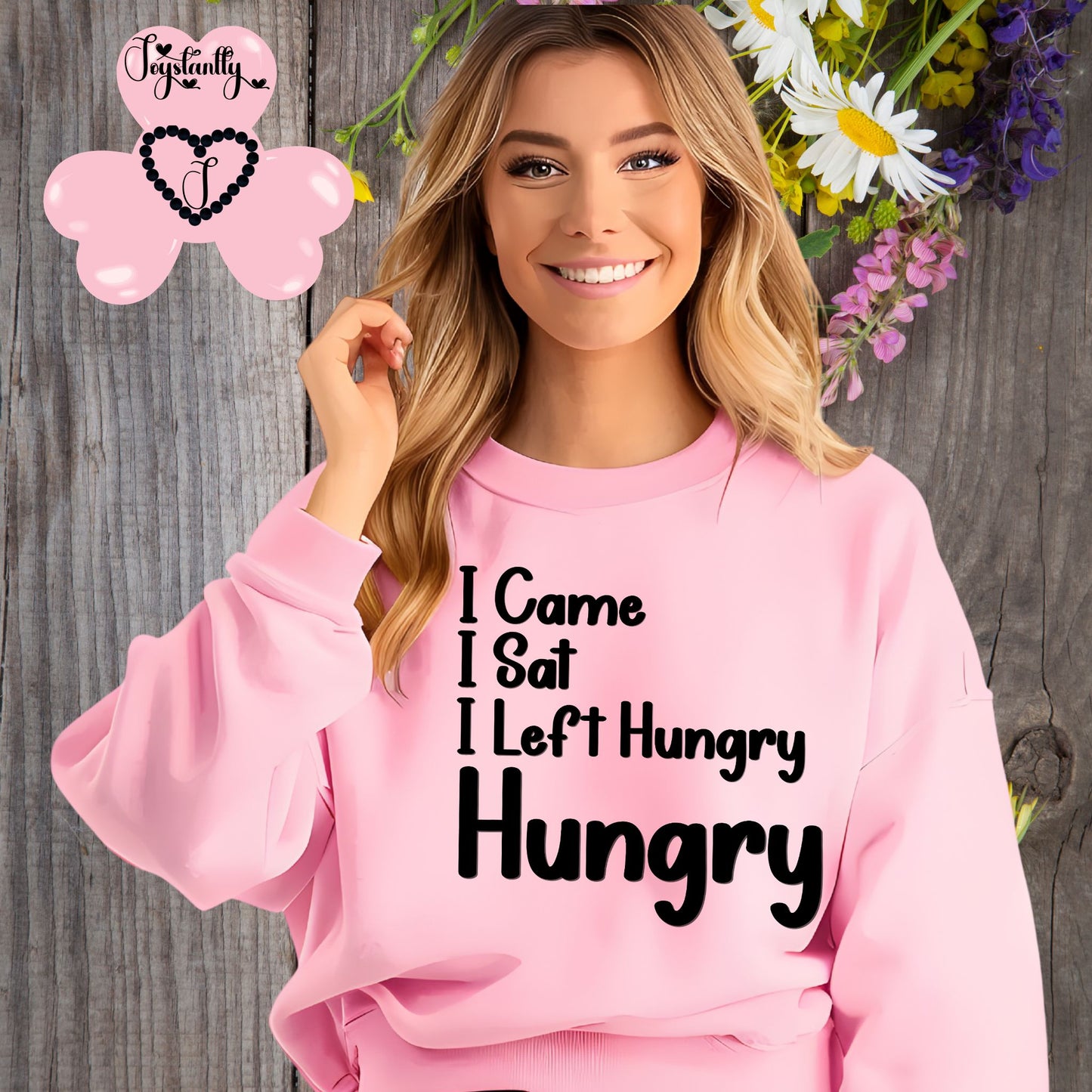 Funny Bridal Party Light Pink Sweatshirt