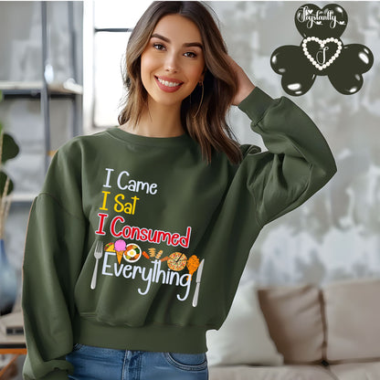 Funny Bridal Party Military Green Sweatshirt