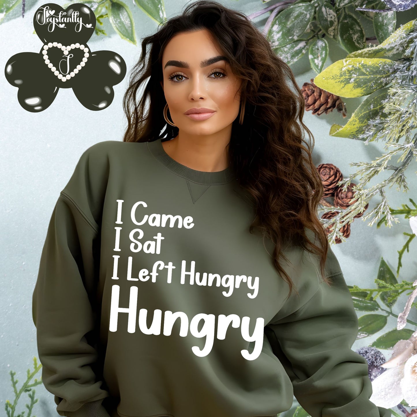 Funny Bridal Party Military Green Sweatshirt