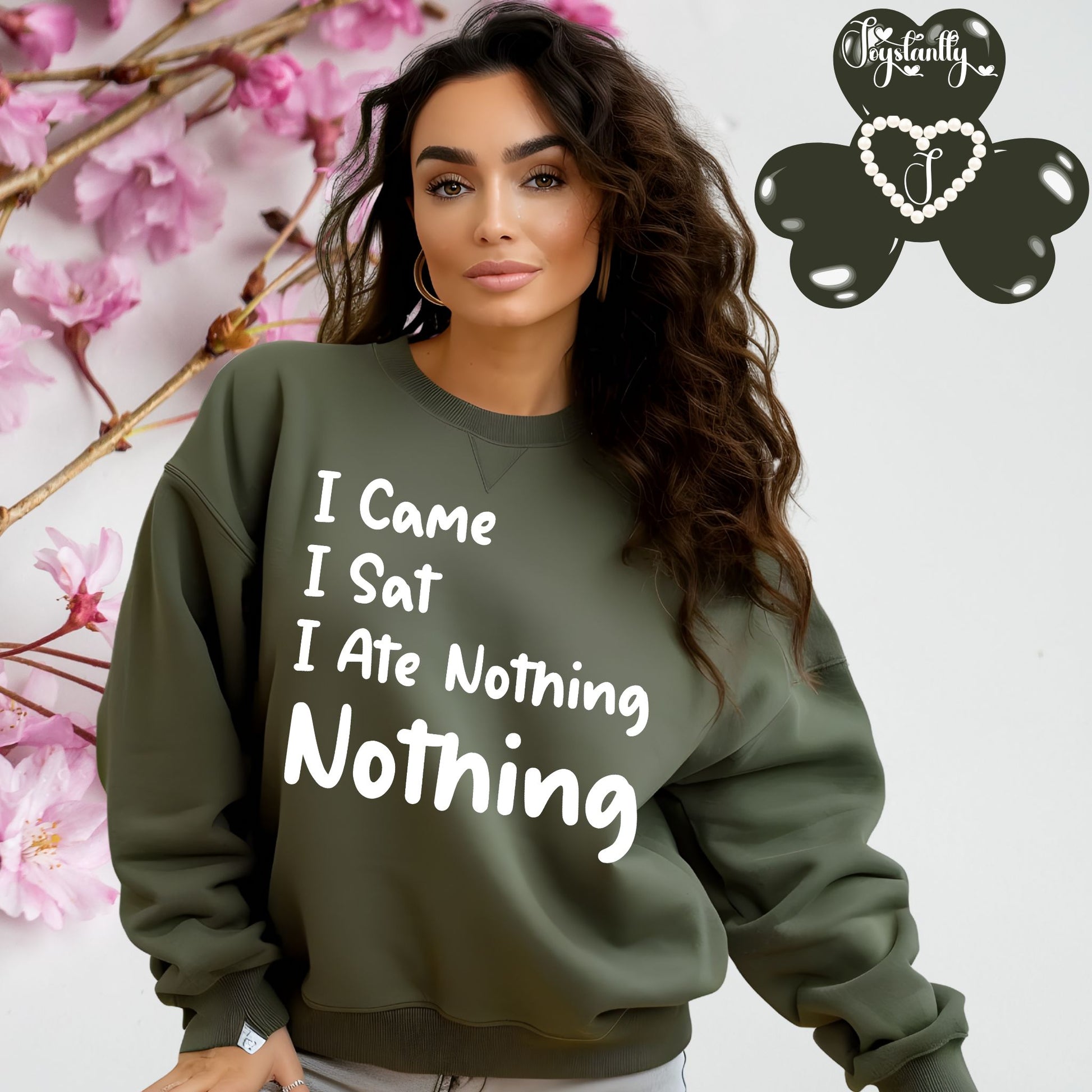 Funny Bridal Party Military Green Sweatshirt