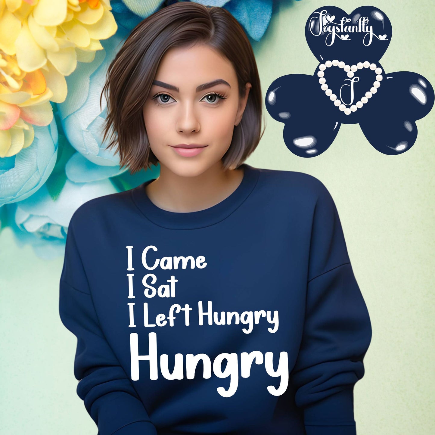 Funny Bridal Party Navy Blue Sweatshirt