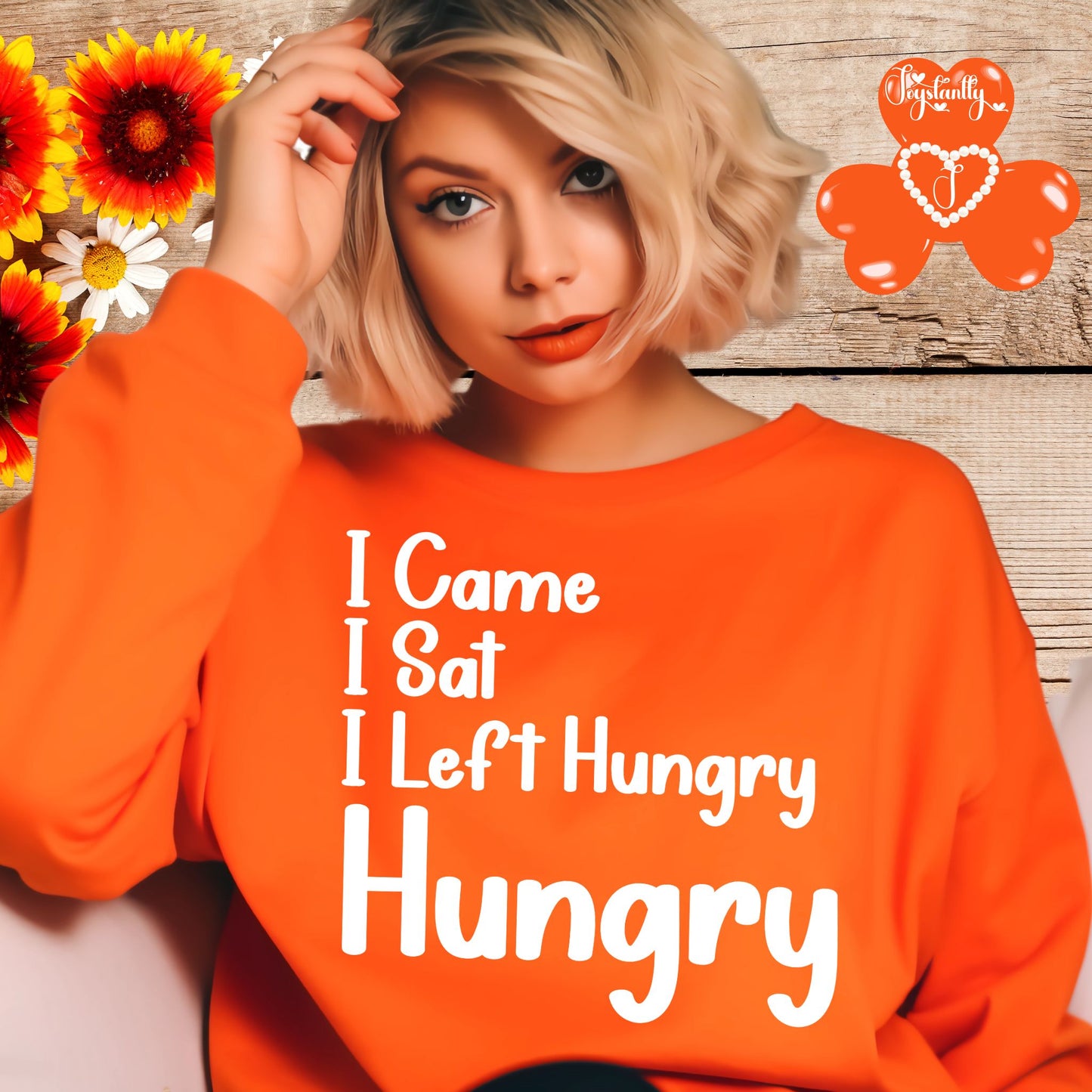 Funny Bridal Party Orange Sweatshirt