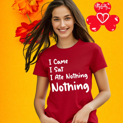 Funny Bridal Party Red Shirt