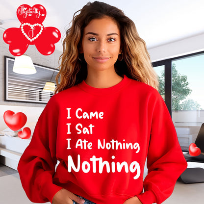 Funny Bridal Party Red Sweatshirt