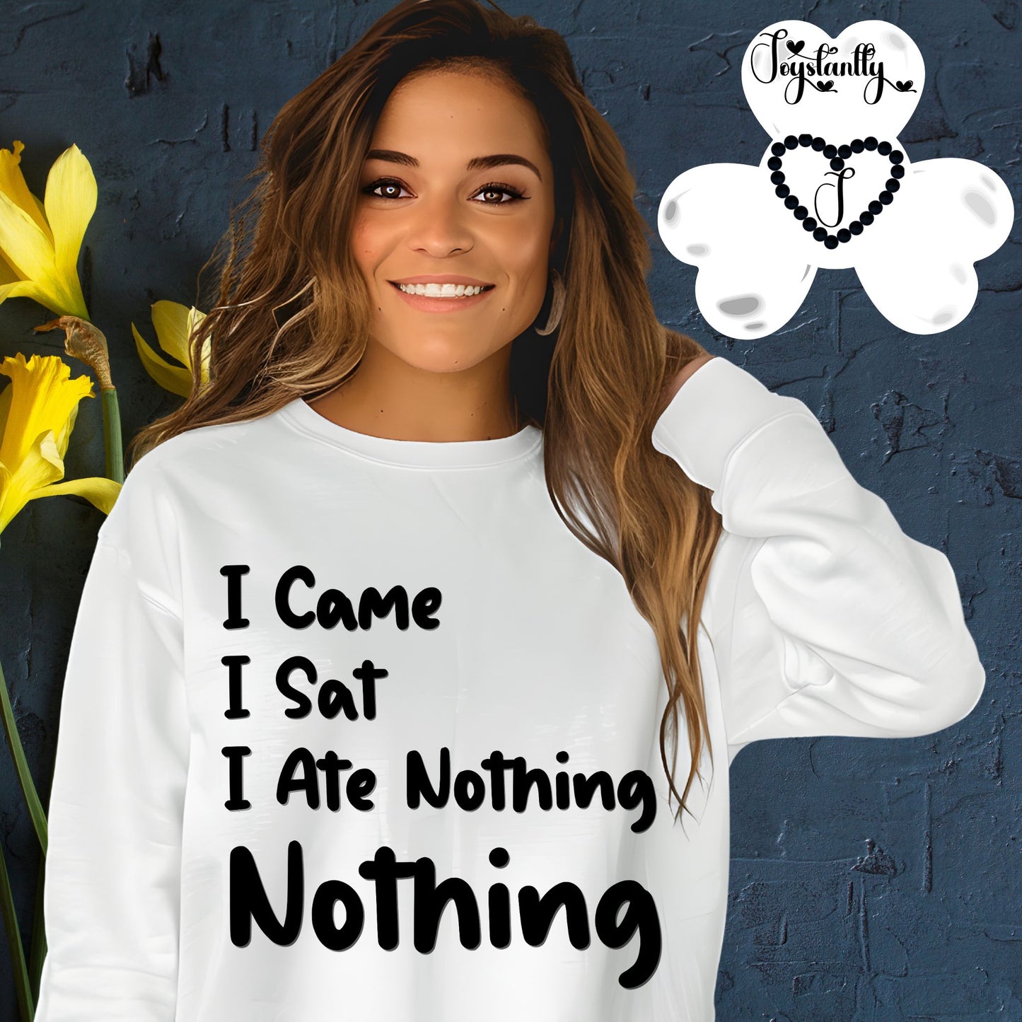 Funny Bridal Party White Sweatshirt