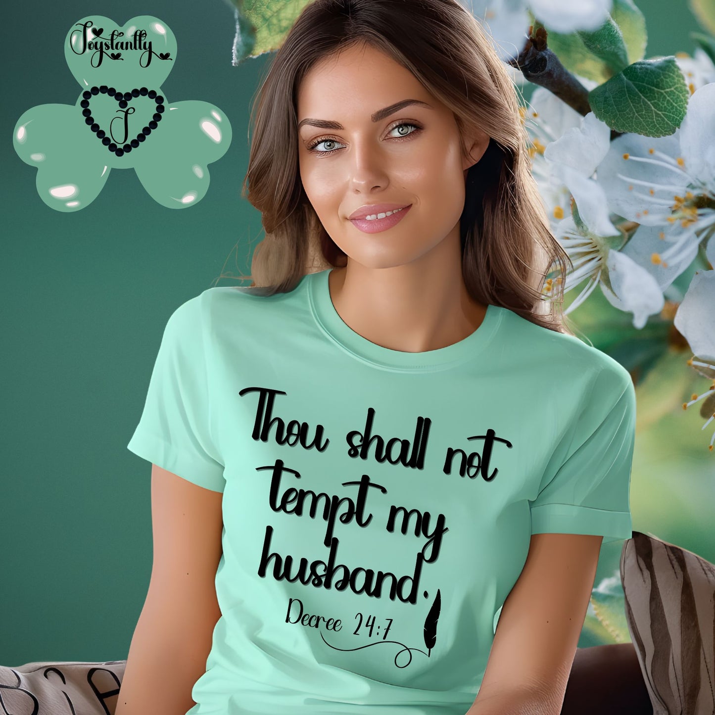 Heather Mint Shirt. Funny Shirt For Newlyweds 