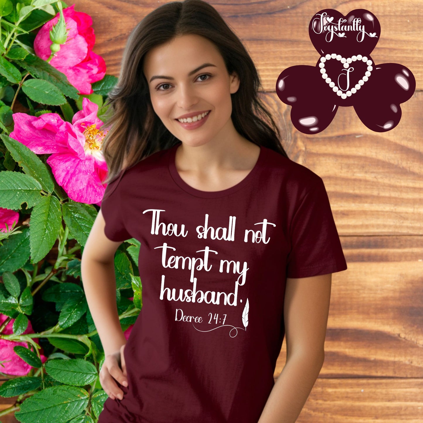 Maroon Shirt. Funny Shirt For Newlyweds 