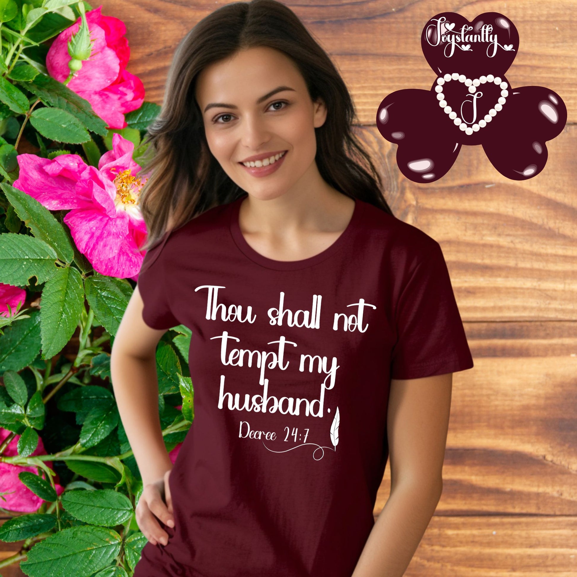 Maroon Shirt. Funny Shirt For Newlyweds 