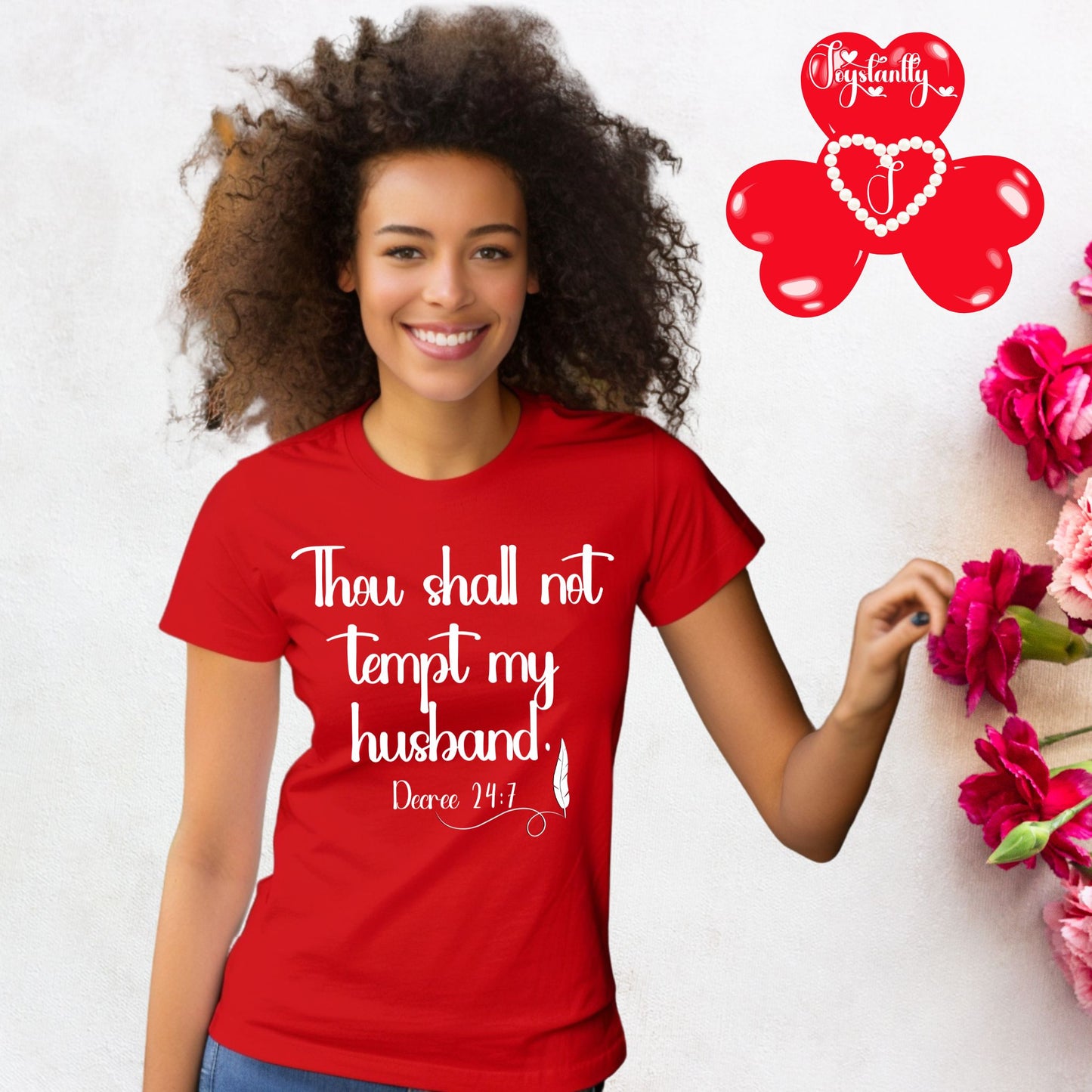 Red Shirt. Funny Shirt For Newlyweds 