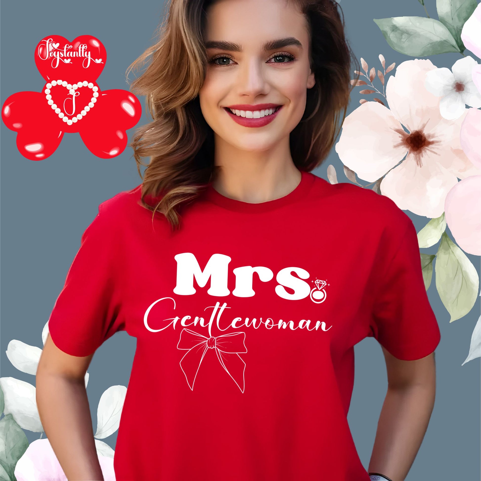 Red Shirt. Shirt for Happy WIves