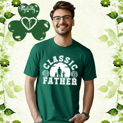 Kelly Green Shirt. Perfect Shirt For Diligent Dads