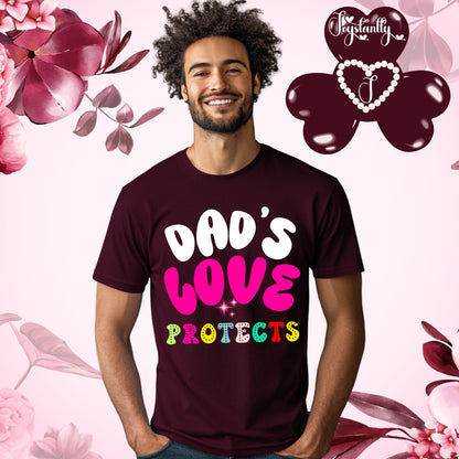 Maroon Shirt. Perfect Shirt For Doting Dads