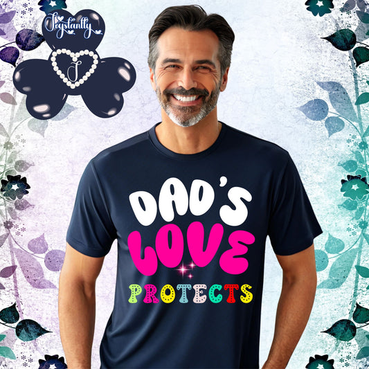 Navy Blue Shirt. Perfect Shirt For Doting Dads.