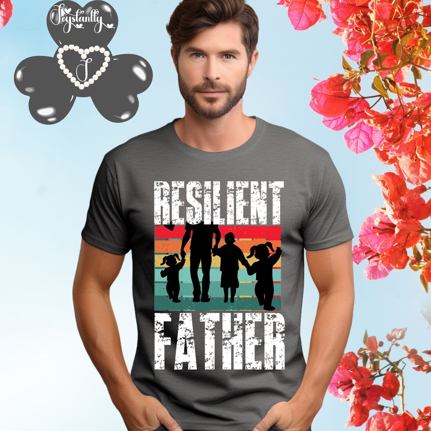 Asphalt Shirt. Perfect Shirt For Strong Dads.