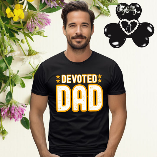 Black Shirt. Perfect Shirt For Caring Dads.