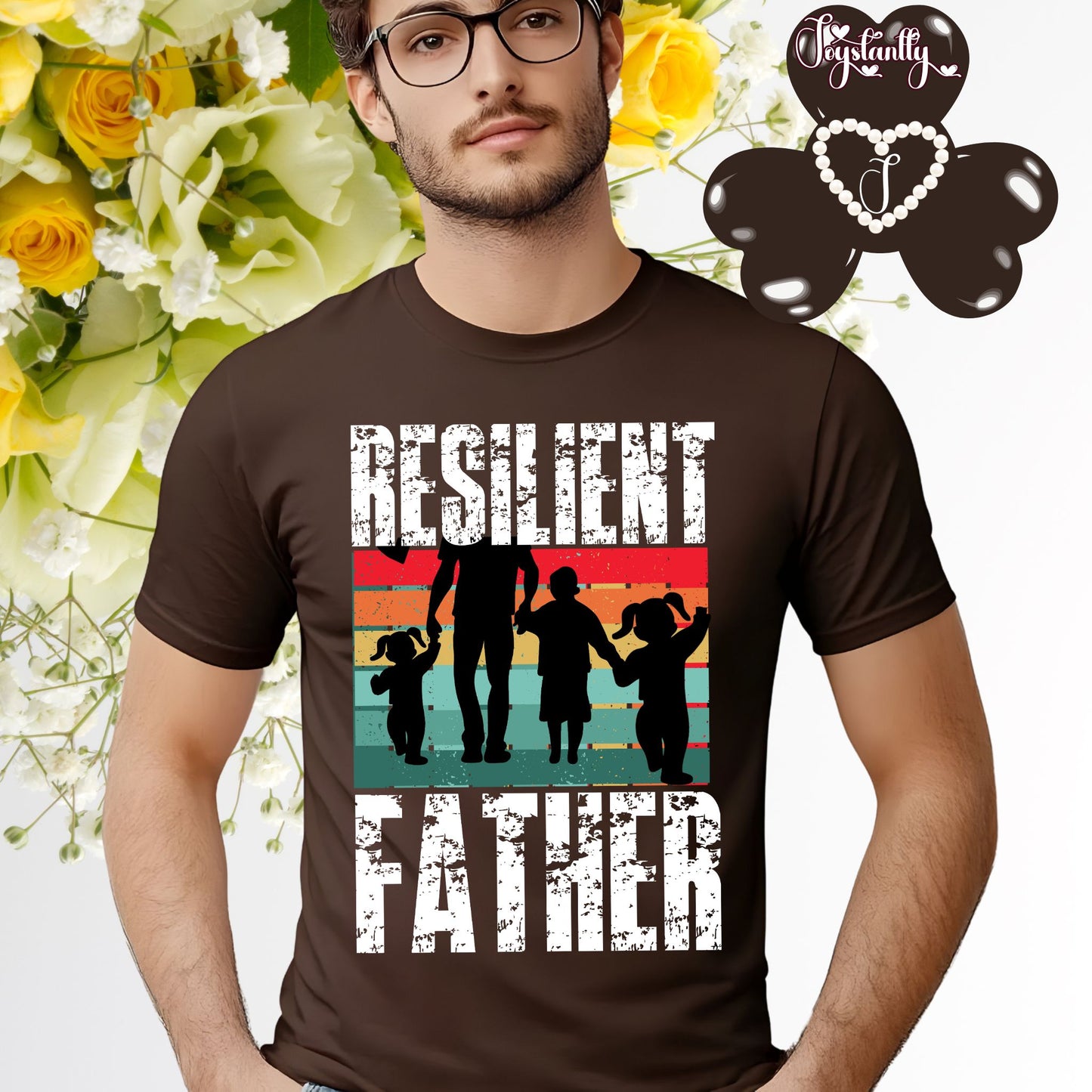 Brown Shirt. Perfect Shirt For Strong Dads.