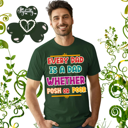 Forest Green Shirt. Perfect Shirt For Witty Dads