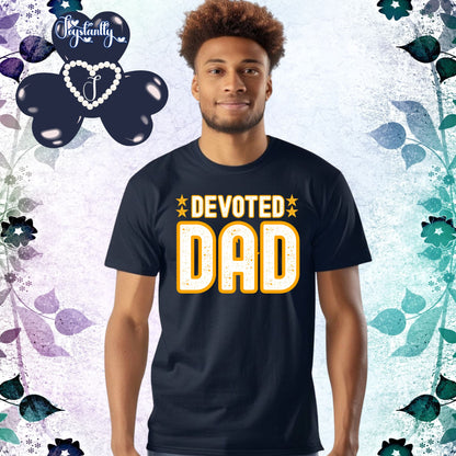 Navy Blue Shirt. Perfect Shirt For Caring Dads.