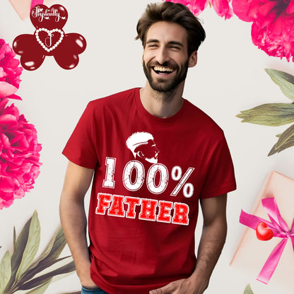 Red Shirt. Perfect Shirt For Responsible Fathers