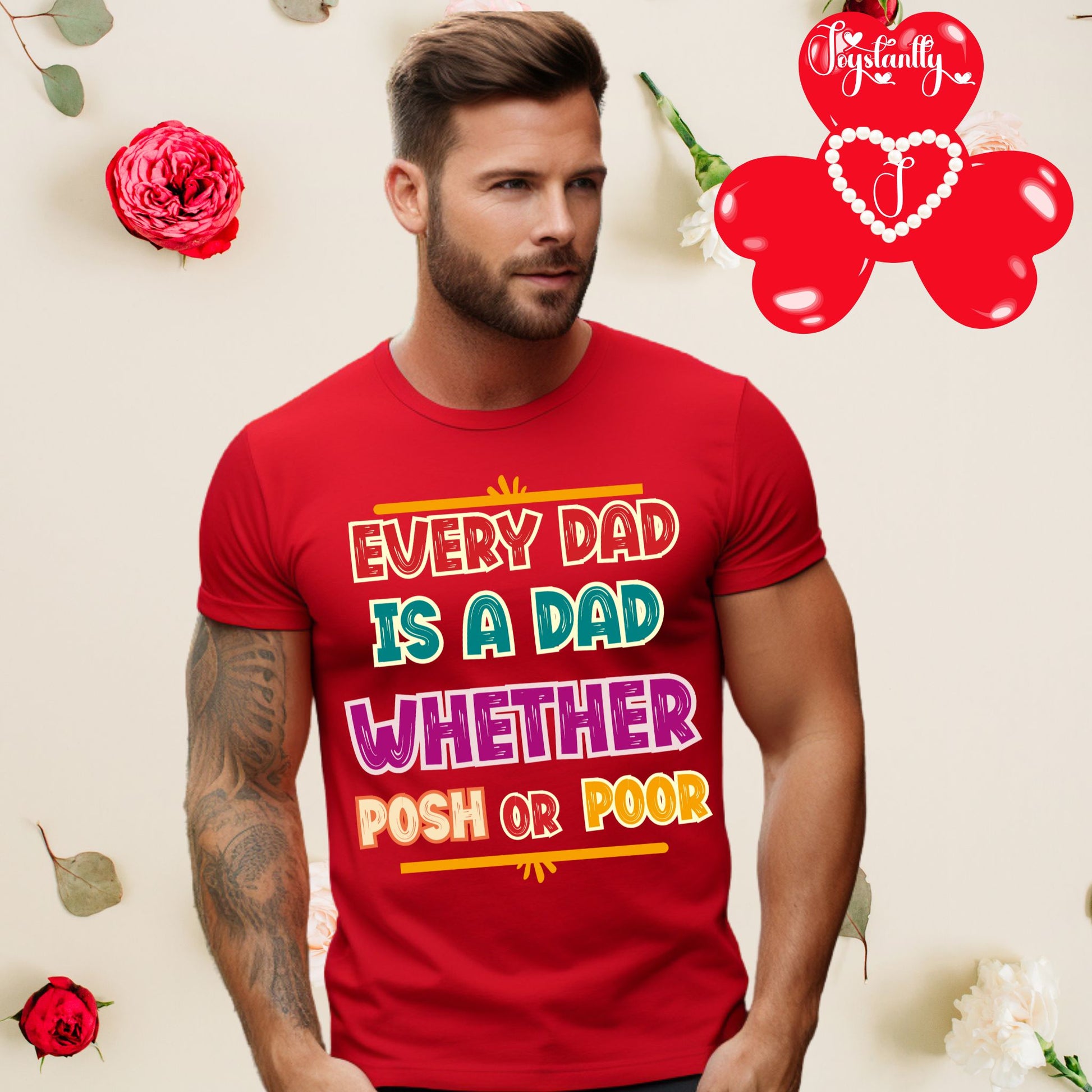 Red Shirt. Perfect Shirt For Witty Dads