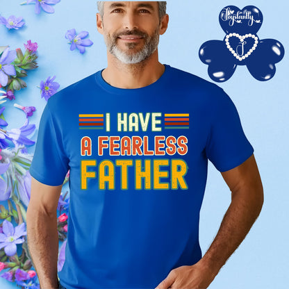 Royal Blue Shirt. Perfect Shirt To Honor Daring Dads.