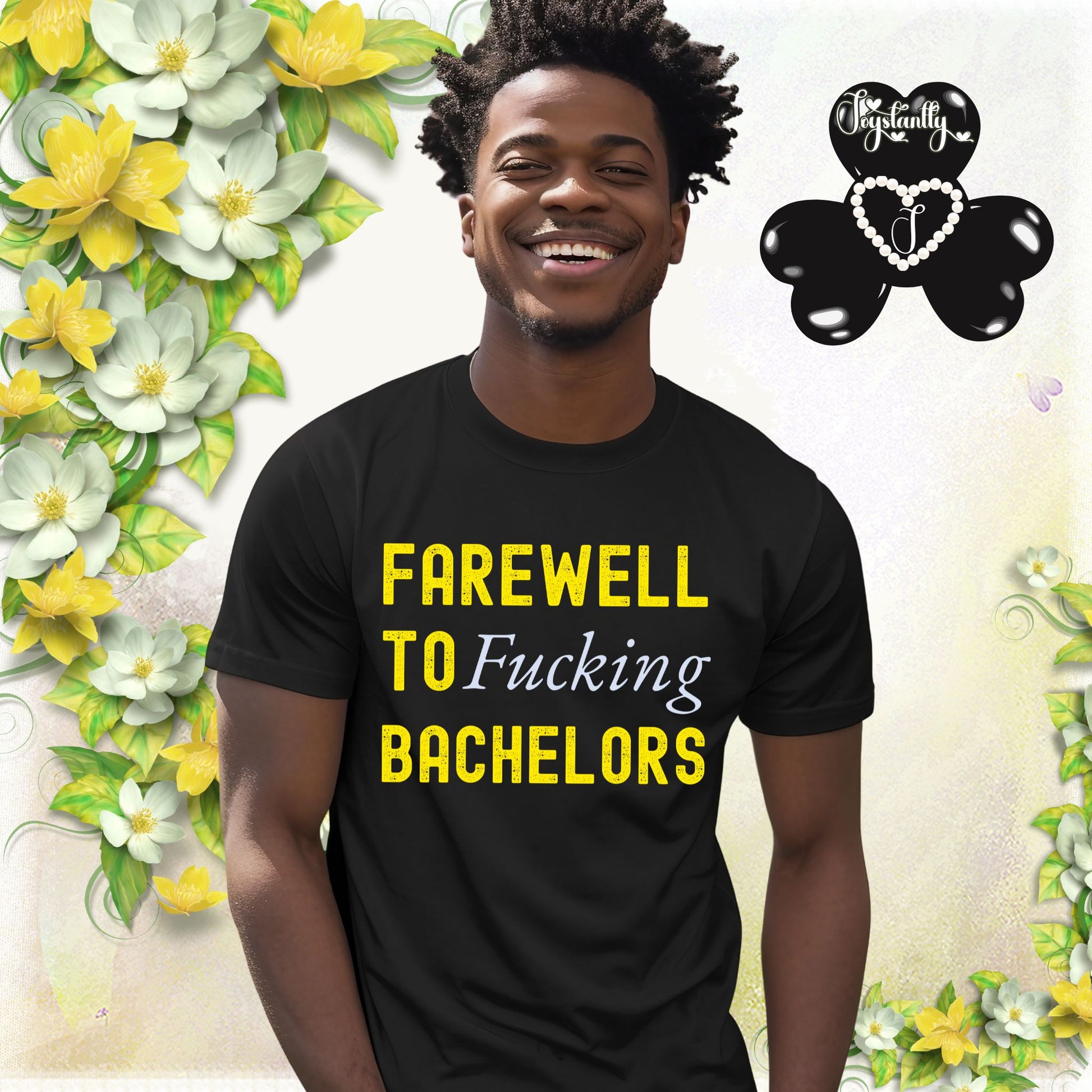 Funny Bachelors Party Black T-shirt