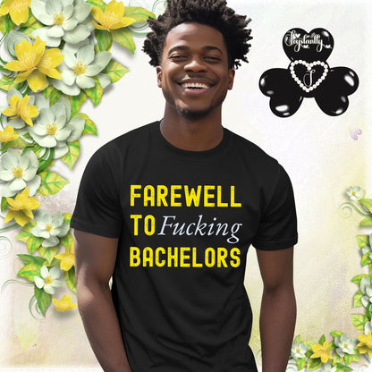 Funny Bachelors Party Black T-shirt