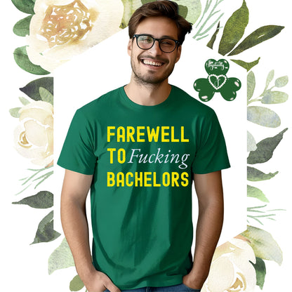Funny Bachelors Party Kelly Green T-shirt