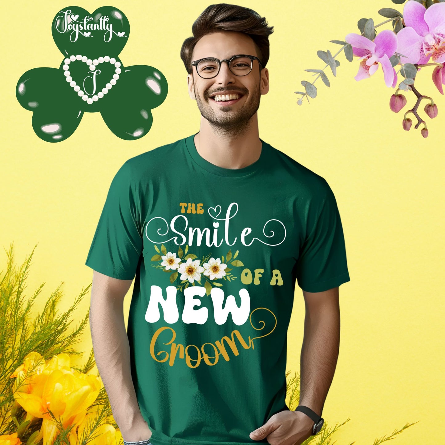 Bachelor's Party Shirt. Kelly Green Tee.