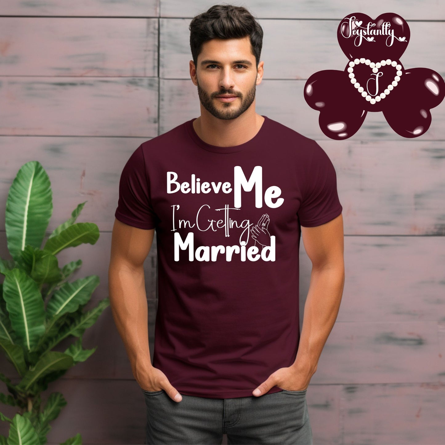 Bachelor's Party Maroon T-shirt