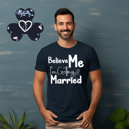 Bachelor's Party  Navy Blue T-shirt