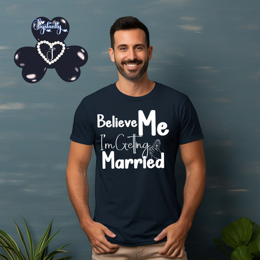 Bachelor's Party  Navy Blue T-shirt