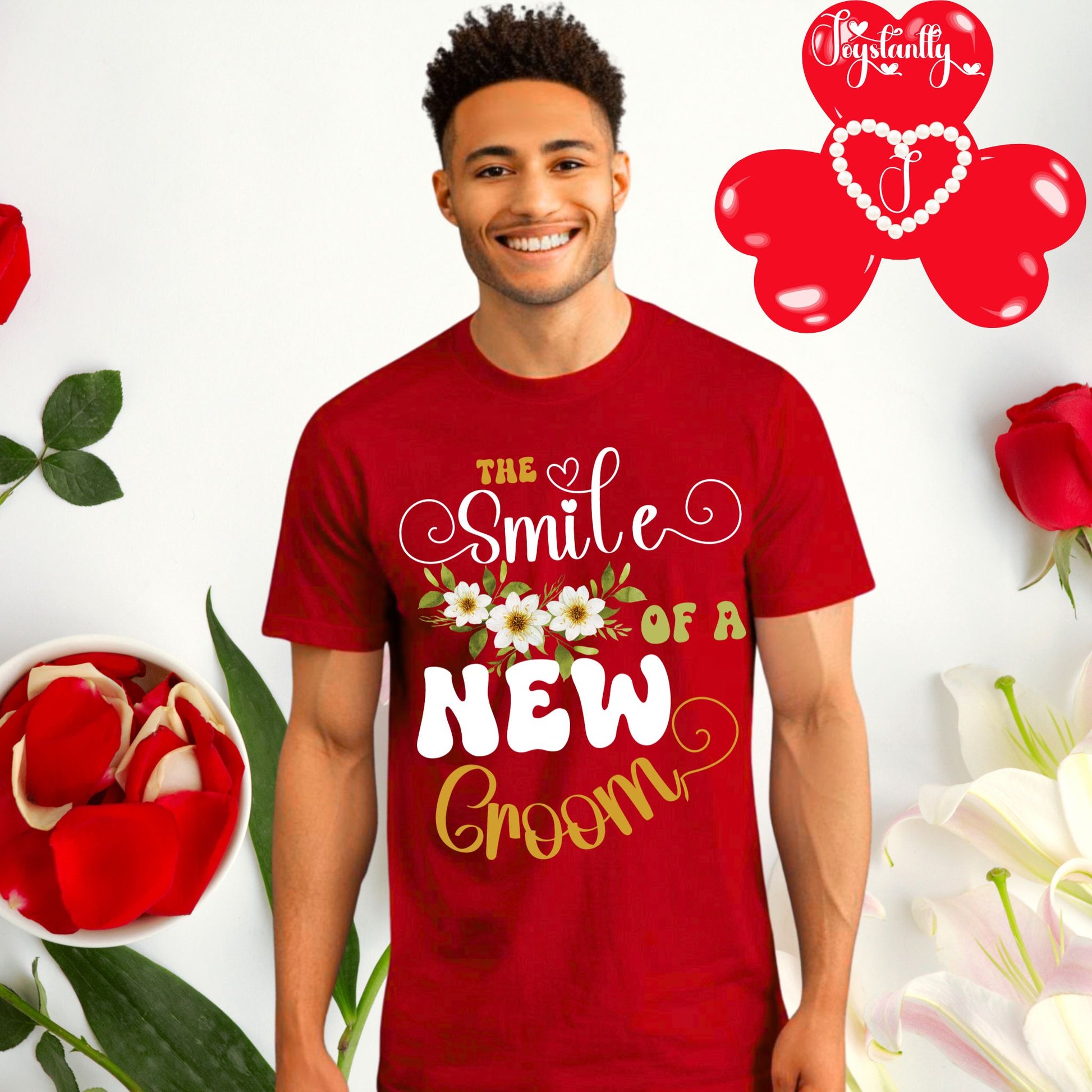 Bachelor's Party Shirt. Red Tee.