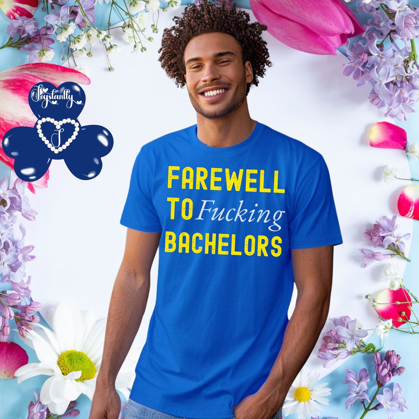 Funny Bachelors Party Royal Blue T-shirt