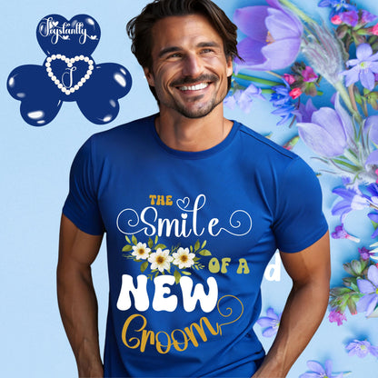 Bachelor's Party Shirt. Royal Blue Tee.