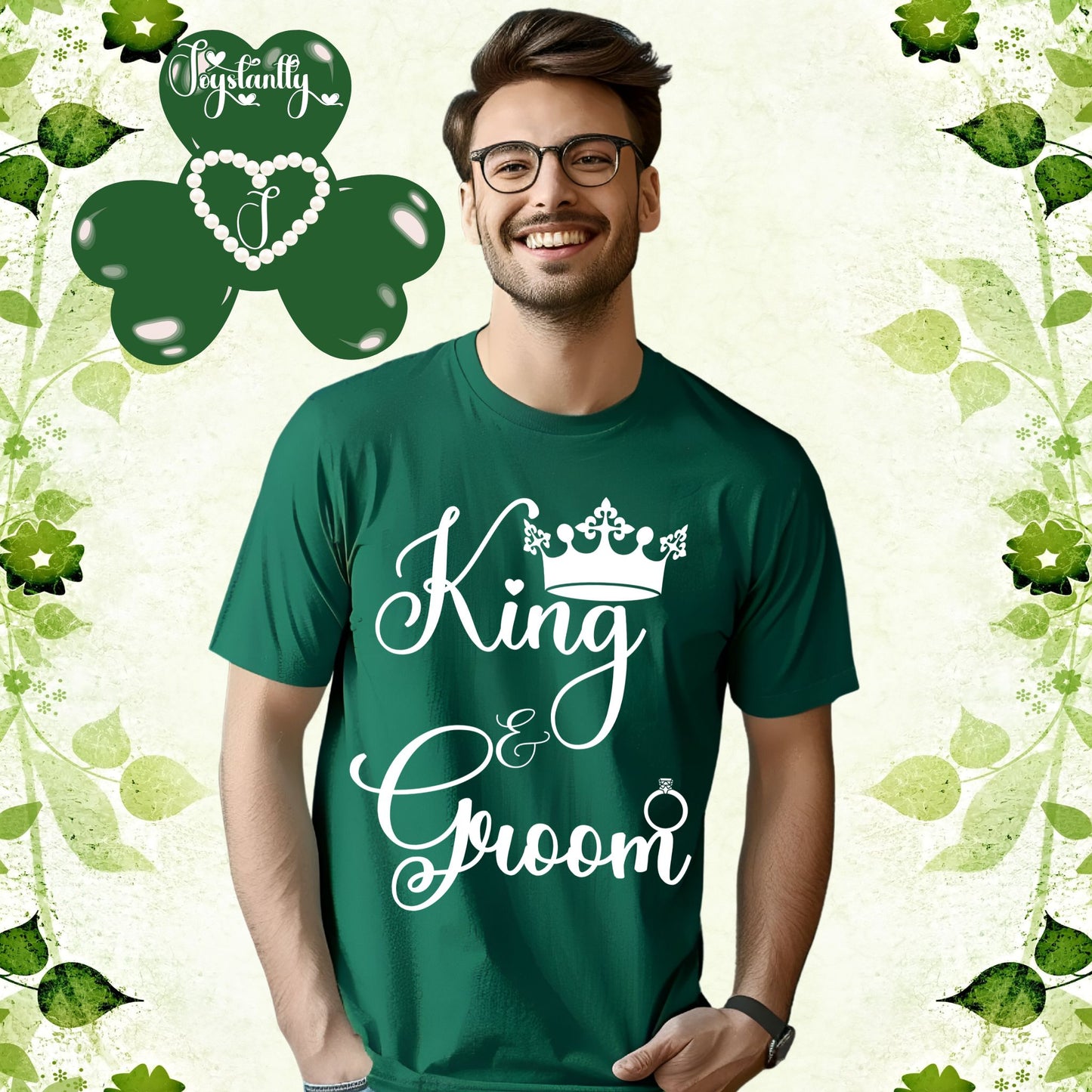 Bachelor's Party Shirt. Kelly Green Tee.
