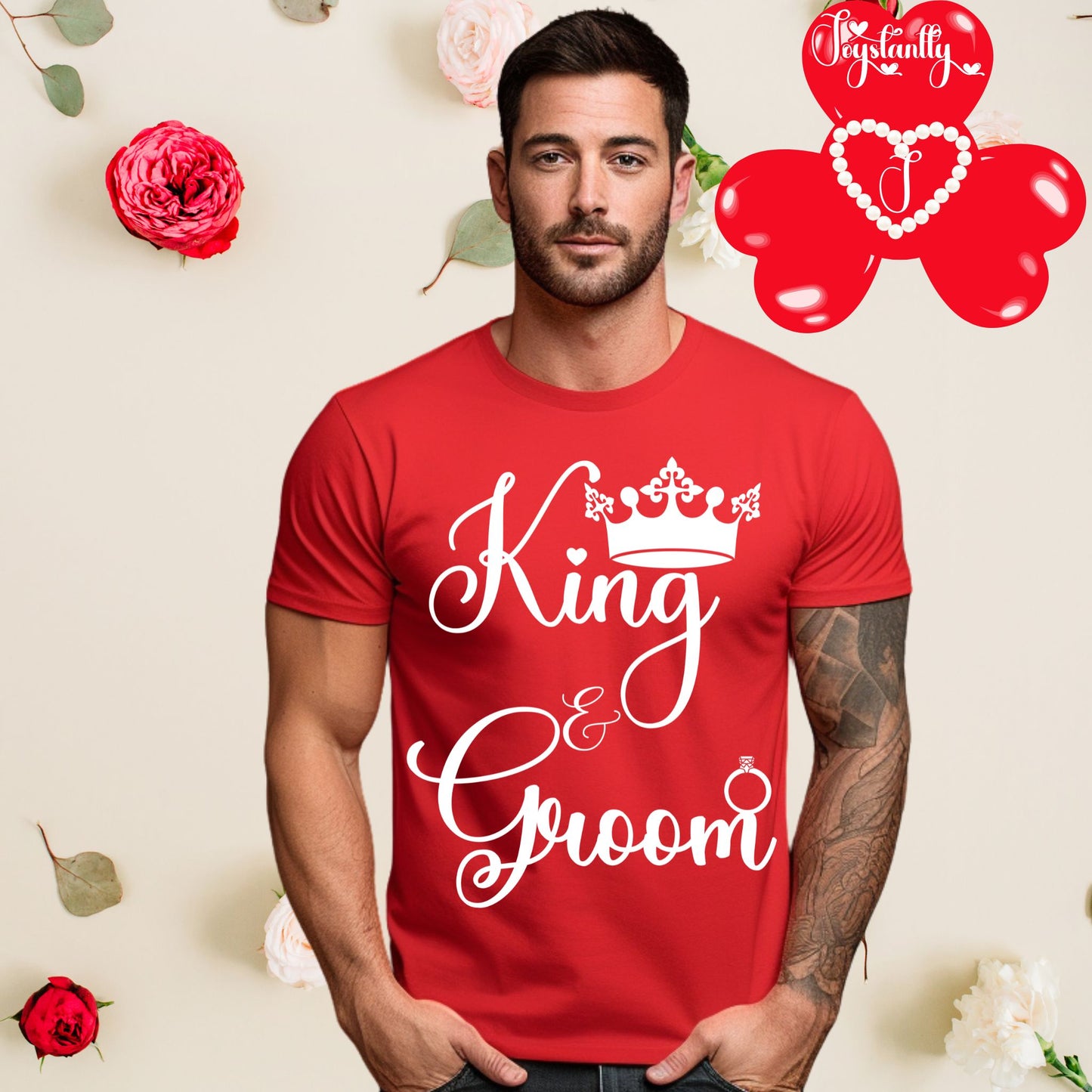 Bachelor's Party Shirt. Red Tee.