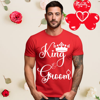 Bachelor's Party Shirt. Red Tee.