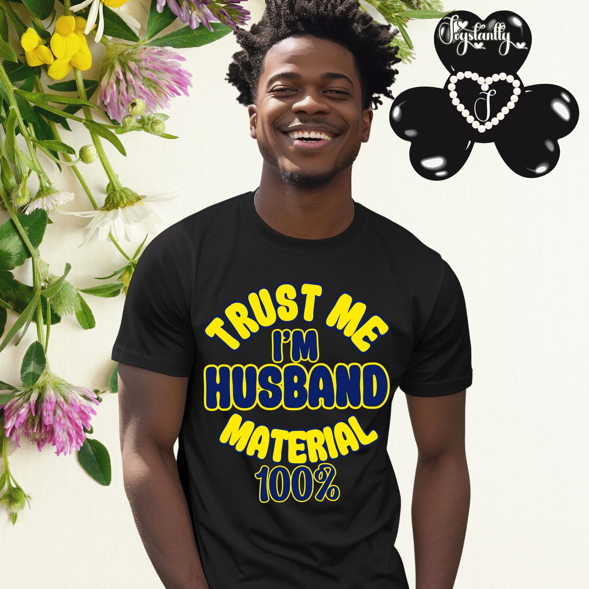 Black T-shirt. Funny T-shirt for bachelor's party.