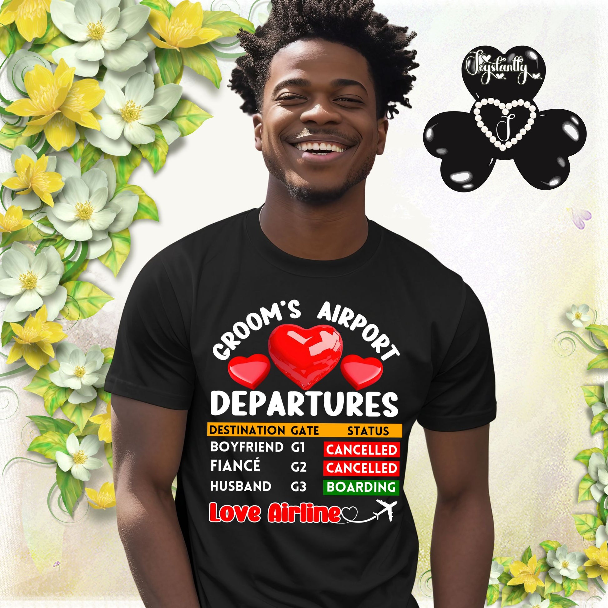 Black T-shirt. Cute Engagement Shirt. Funny Bachelor's Party Shirt.