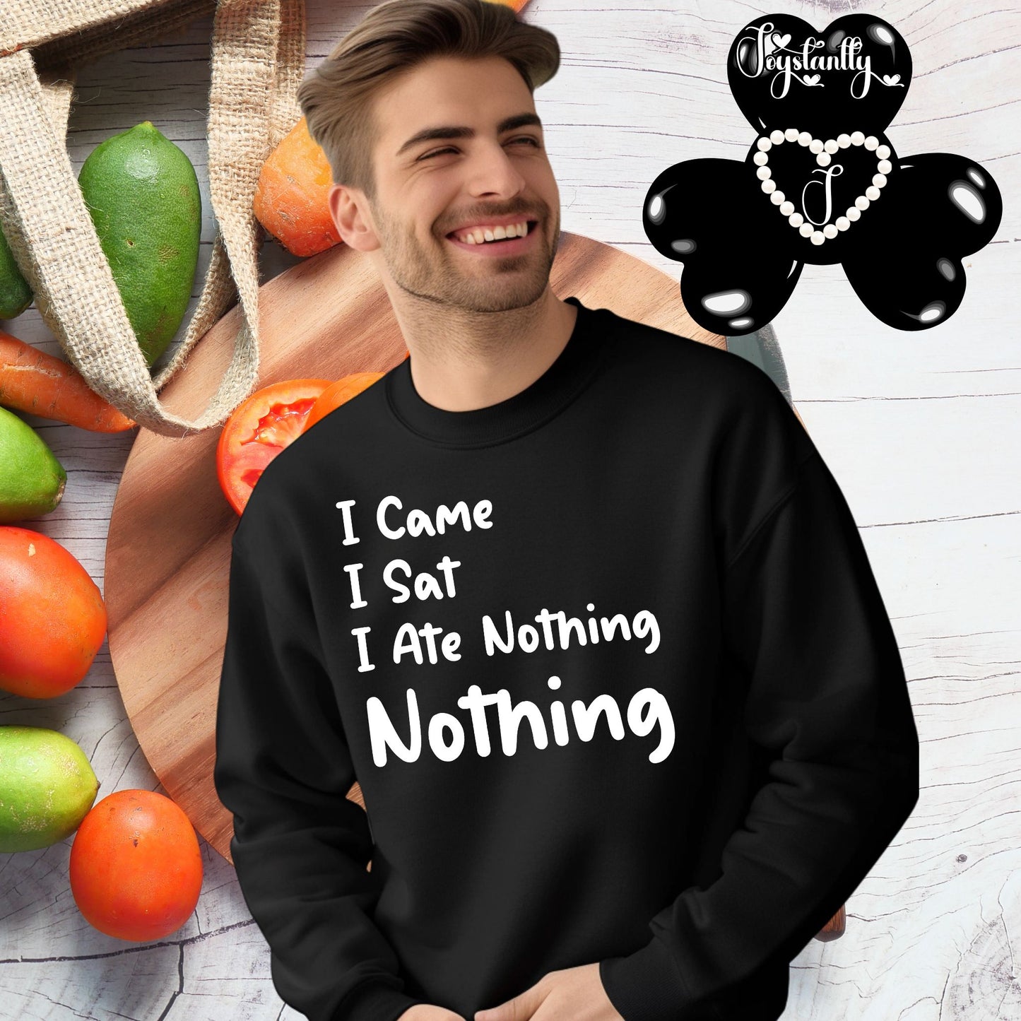 Funny Bachelor's Party Black Sweatshirt