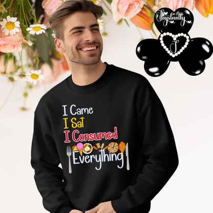 Funny Bachelor's Party Black Sweatshirt