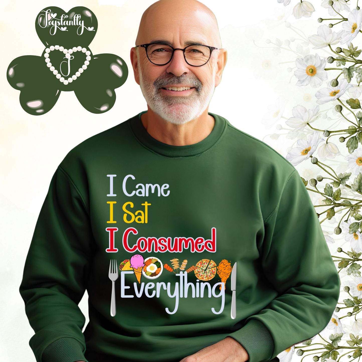 Funny Bachelor's Party Forest Green Sweatshirt
