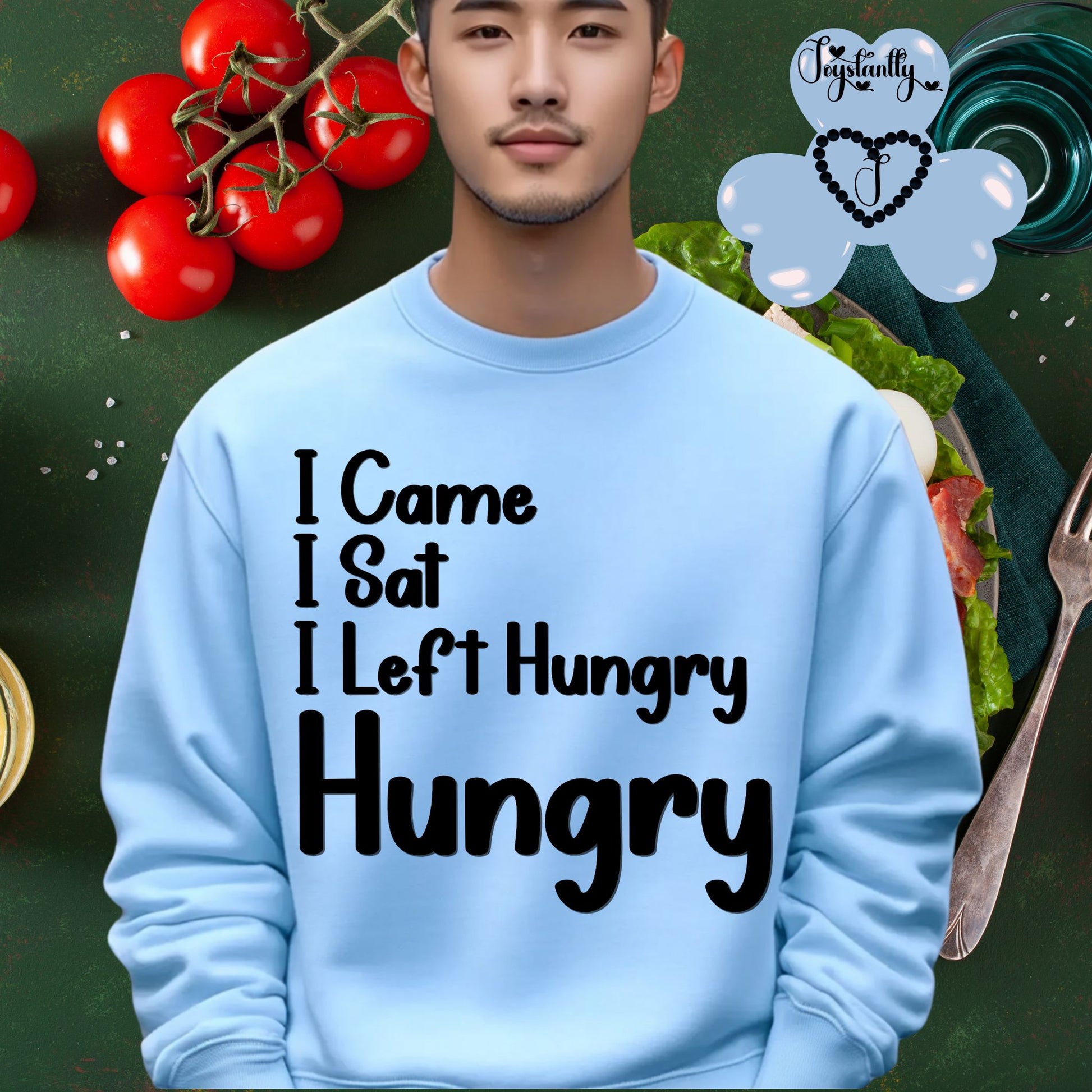 Funny Bachelor's Party Light Blue Sweatshirt