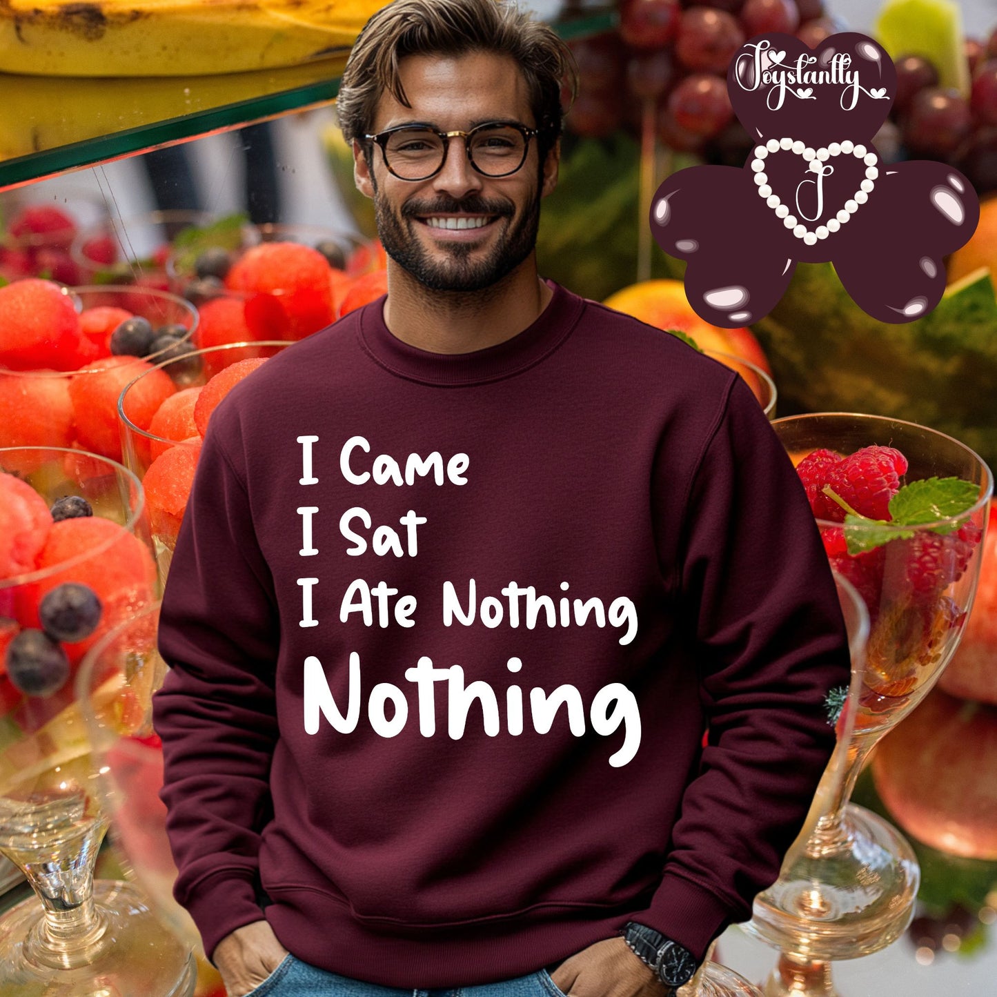 Funny Bachelor's PartyMaroon Sweatshirt