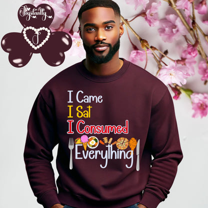 Funny Bachelor's Party Maroon Sweatshirt